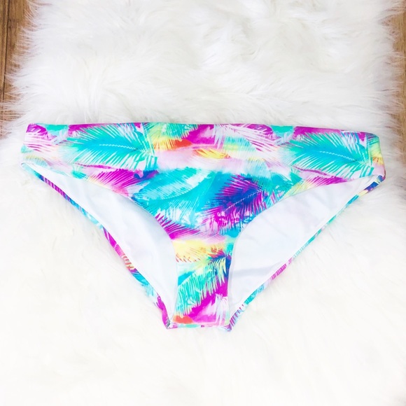 PINK Victoria's Secret Other - Pink Victoria’s Secret Tropical Swim Bottoms Large